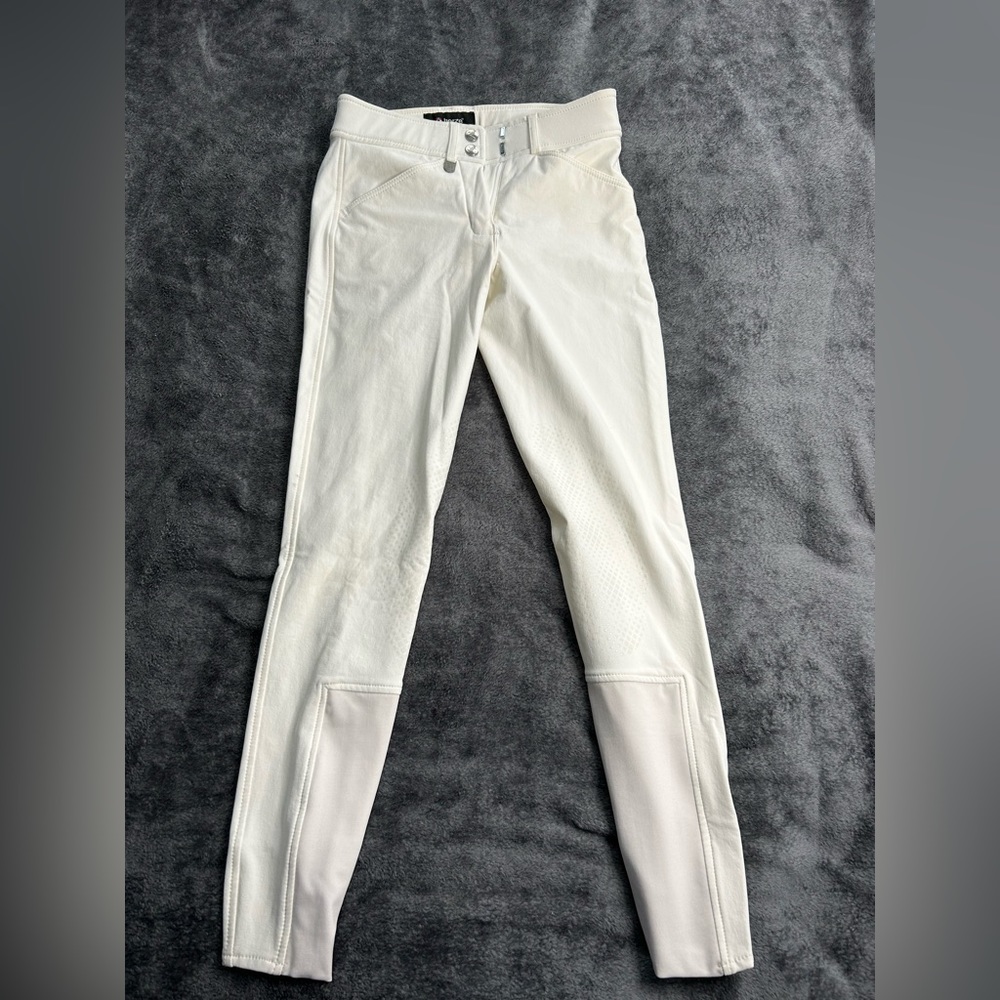 Horze Grand Prix Silicone Knee Patch Breeches